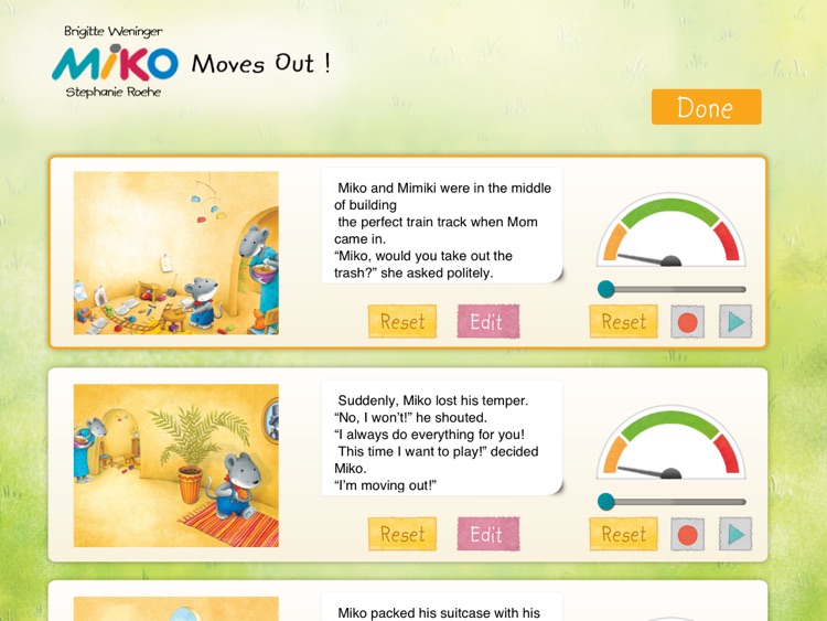 Miko Moves Out: An interactive bedtime storybook for kids about Miko who is miffed with his mother and decides to move out. But the question remains - Where will he go? by Brigitte Weninger illustrated by Stephanie Roehe (Lite version; by Auryn Apps) screenshot-3