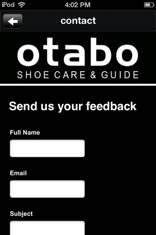 Otabo Shoe Care & Guide screenshot 2