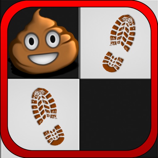 Don't Step On The Crappy Turd: Avoid The Gooey Gross Poo-p White Tile-s icon