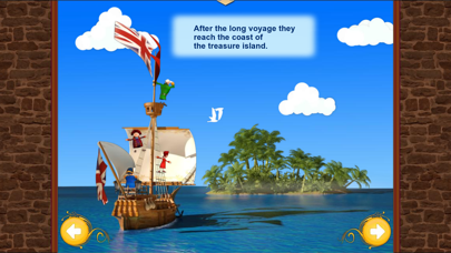 How to cancel & delete Treasure Island. An Interactive Children`s Book. from iphone & ipad 3
