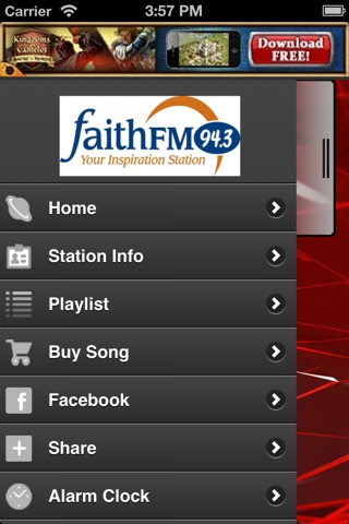 Faith FM Kitchener screenshot 2
