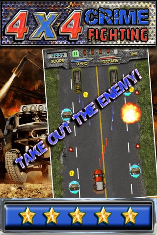 4x4 Crime Fighting Target Race - Addictive Police Chase Driving Games FREE screenshot 2
