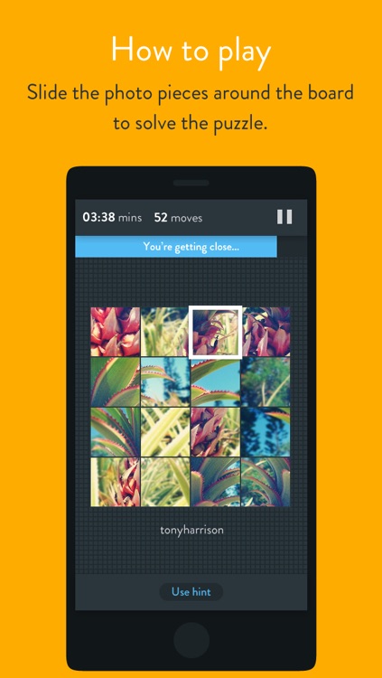 Instapuzzle - photo puzzles with your Instagram pics