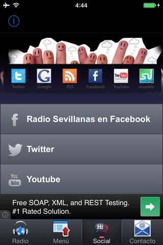Radio Sevillanas screenshot 2