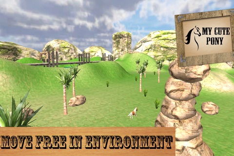 My Cute Pony Horse Simulator Ride : Experience Pony Horse Simulation in Ultimate 3D Mountains screenshot 3