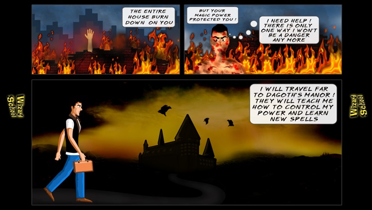 Wizard School : Teen Learning Magic & Spells