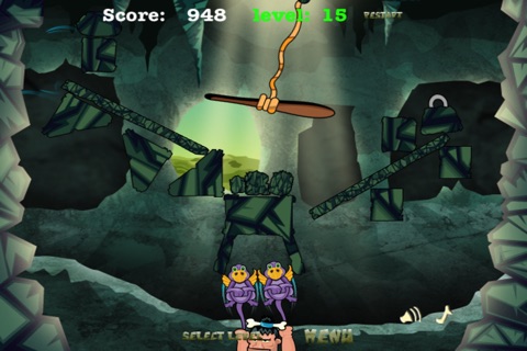 Caveman Rescue Lite screenshot 4