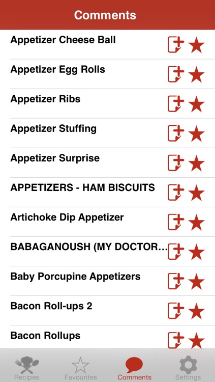 Recipes for Appetizers screenshot-4