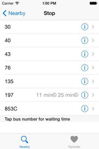 SG Buses Legacy - SBS and SMRT nextbus arrival screenshot 2