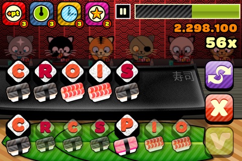 Crazy Word Sushi screenshot 2