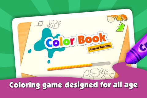 ABC Paint Book - Kids Color: Animal Art screenshot 4