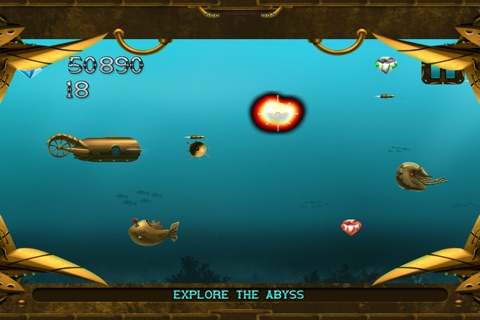 A Submarine Battle : Deep Sea Sub Adventure Game screenshot 4