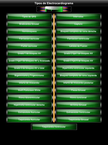 Tipos ECG Electrocardiograma screenshot 2