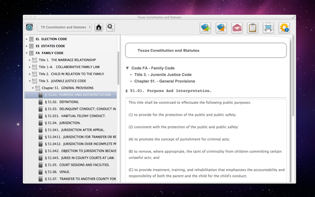 Texas Constitution and Statutes Codes (TX Code)(圖3)-速報App