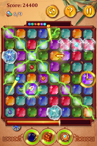 Legend of Talisman: Match-3 Physics Puzzle Crush screenshot 2