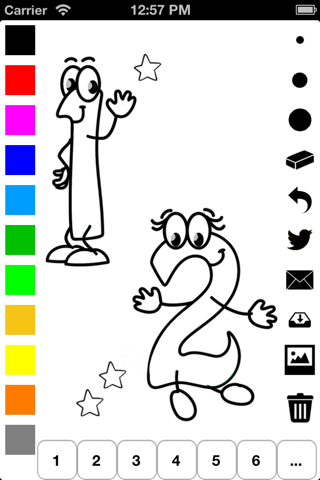 123 Coloring Book for Children: Learn to write and color numbers screenshot 4
