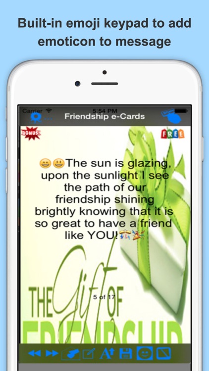 The Best Friendship e-Cards.Customise and Send Friendship Greeting Cards screenshot-3