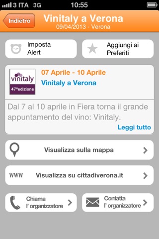 Eventi a Verona screenshot 4