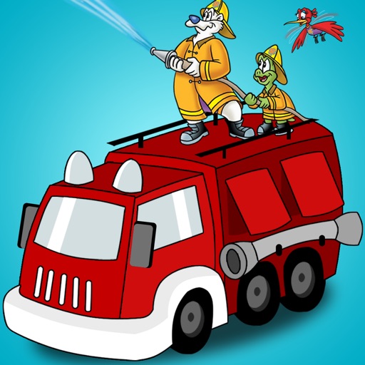 Firefighters, Fire Trucks & Fire Safety: Videos, Games, Photos, Books & Interactive Play & Learn Activities for Kids by The Danger Rangers icon