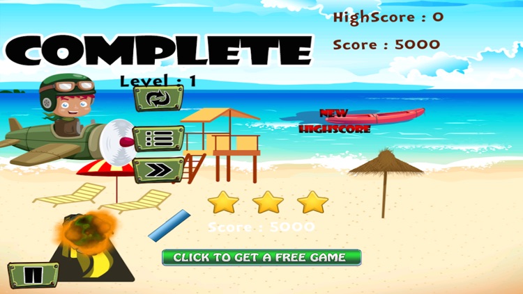 Beach Boom Soldier FREE - Grenade Prevention Challenge screenshot-4