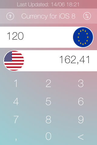 Currency for iOS 8 screenshot 2