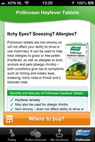 Hayfever Pollen Forecast UK screenshot 4