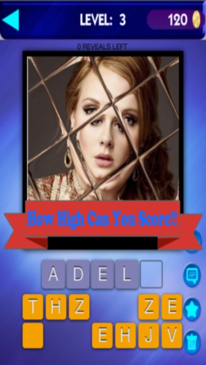 Guess The Celebrities Quiz - Cool Tiled Faces Game - Free Version screenshot-3