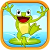 Crazy Froggy Frog Challenge - Cute Lilypad Jumping Board Puzzle Crazy Froggy Frog Challenge - Cute Lilypad Jumping Board Puzzle