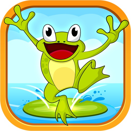 Crazy Froggy Frog Challenge - Cute Lilypad Jumping Board Puzzle icon