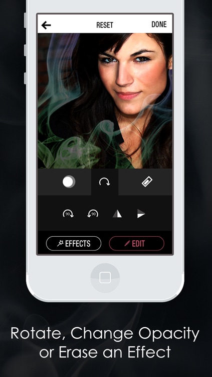 Magic Smoke Photo FX Editor - Turn your Pics into cool Smokeful Pictures with Camera Effects HD App Free screenshot-3