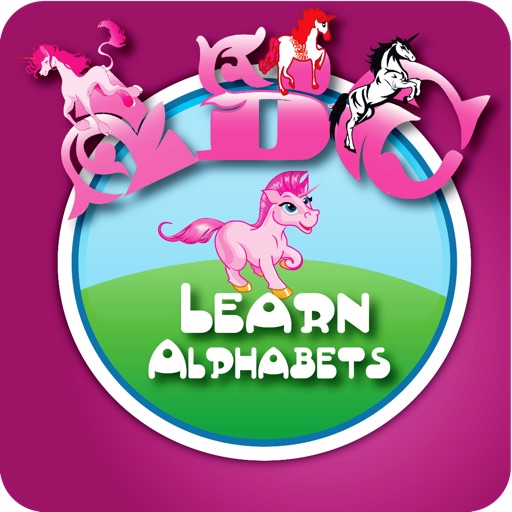 Learn Alphabets - Playing with Pink Unicorn