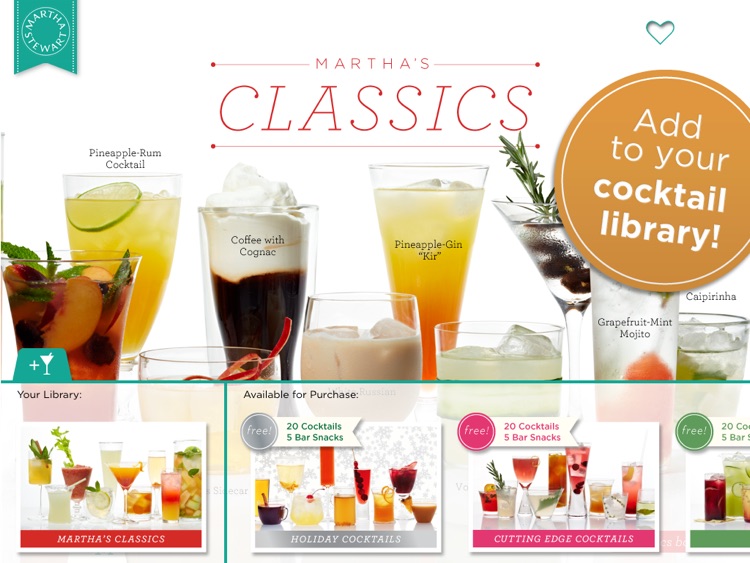 Martha Stewart Makes Cocktails