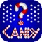 American Candy Quiz is a TALKING quiz that shows you famous American candies in the candy store window and you have to name that candy