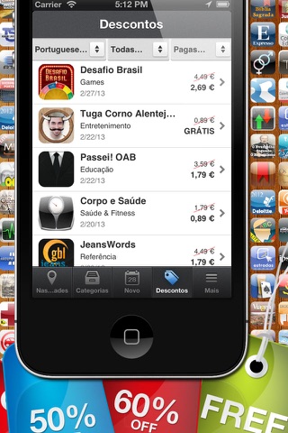 Portuguese Apps screenshot 4