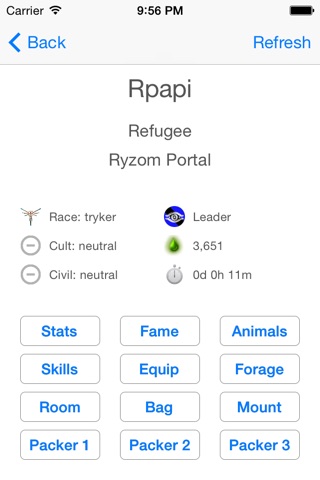 Ryzom Portal screenshot 3