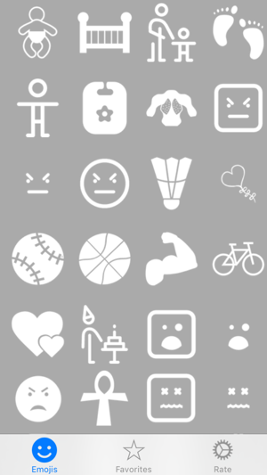 Free White Emojis(圖1)-速報App