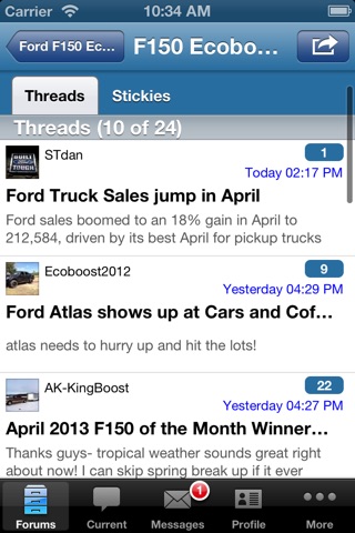 F150EcoBoost.net Forum screenshot 3