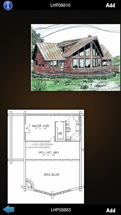 Log Style - House Plans