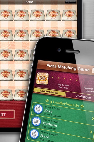 Pizza Matching Game LITE screenshot 2