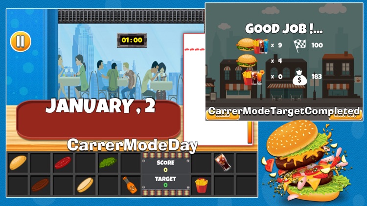 Yummy Burger Mania screenshot-4