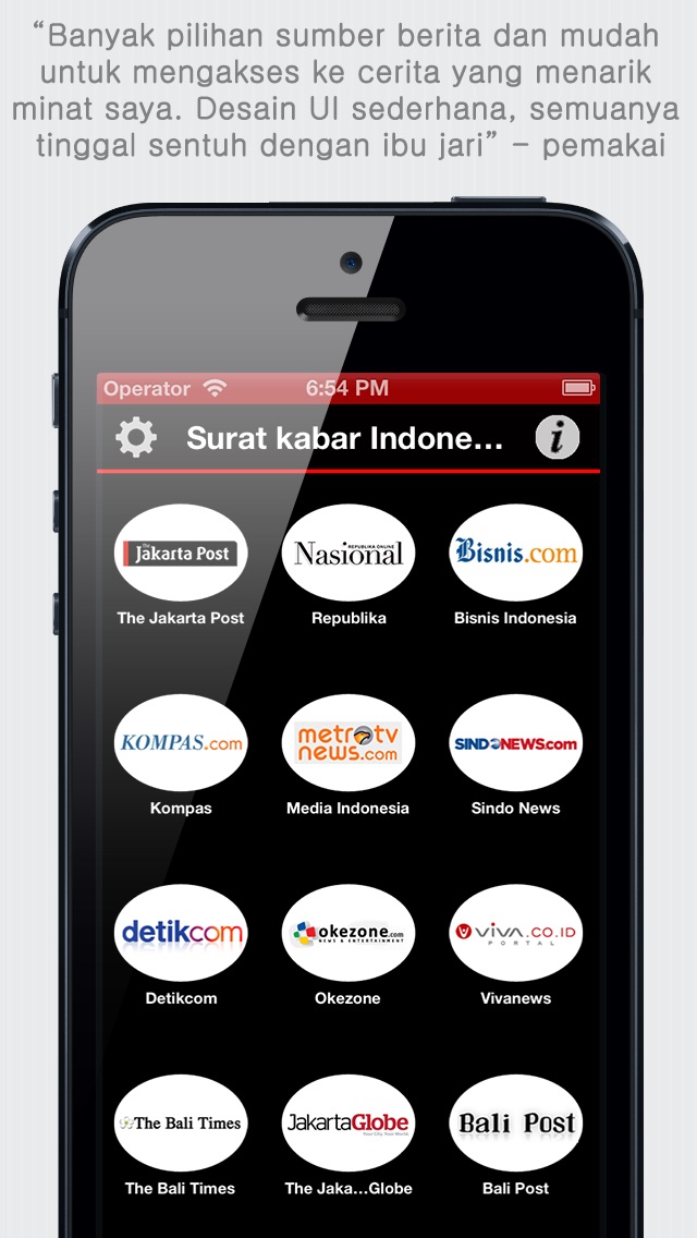 Surat kabar Indonesia... screenshot1