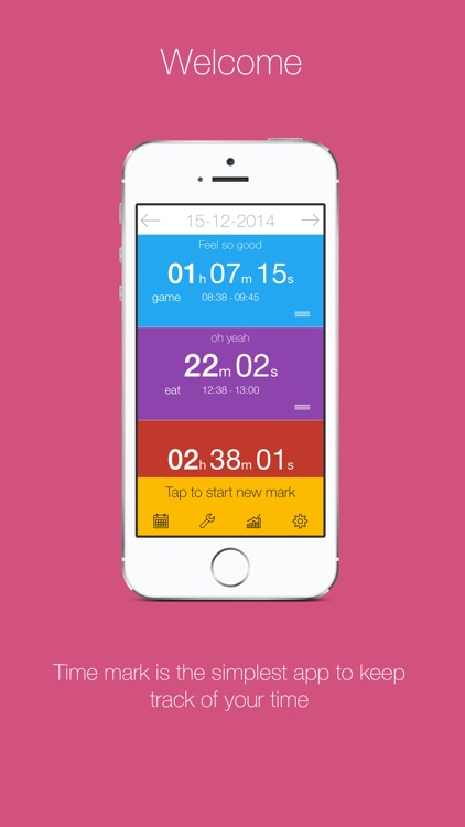 Time Mark - Beautiful Time Tracker With Insights