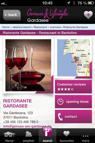 Genuss & Lifestyle - Lake Garda screenshot 4