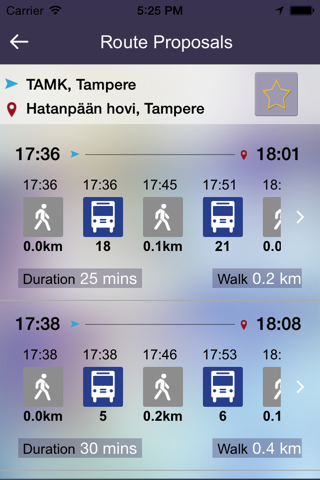 Ontimely-Tampere, joukkoliikenne Repa Reittiopas, Tampere aikataulut, linjakartta , reittihaku , reittiopas Tampere, Free screenshot 2