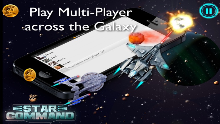 Star Command - Multiplayer space shooter game screenshot-4