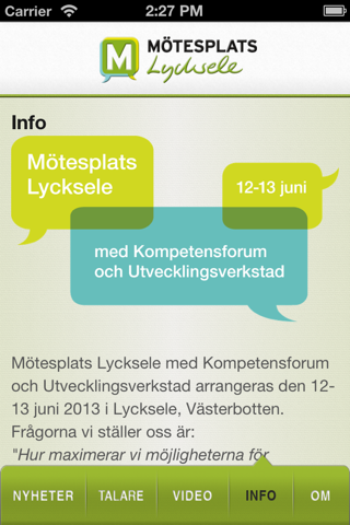 Mötesplats Lycksele screenshot 3