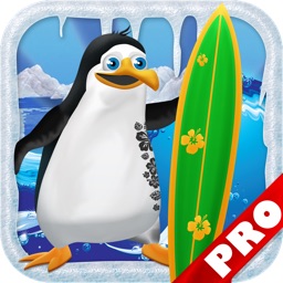 Penguin Surfer PRO FREE - A Fun Kids Game!