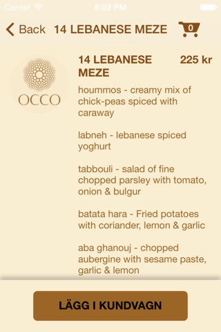 OCCO Restaurant screenshot 2