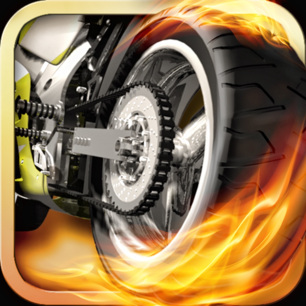 A Motorcycle Race Track -  Free Car Racing Game iOS App
