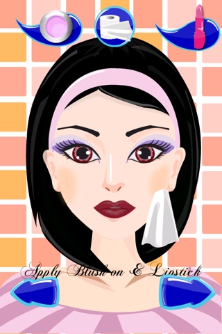 Princess makeup – Dress up Game – Top free game for fashionable ladies, star glamor girls, celebrity teens and movie actress’s beauty makeover lovers screenshot 3